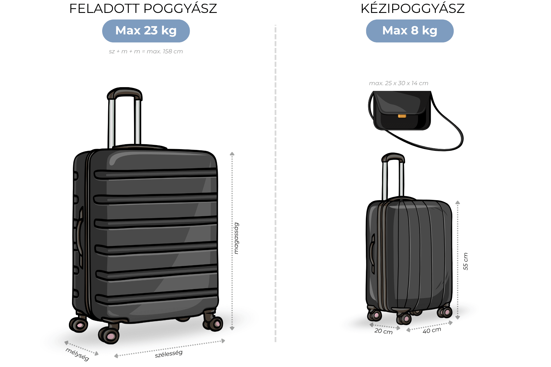 egyptair poggyaszmeretek